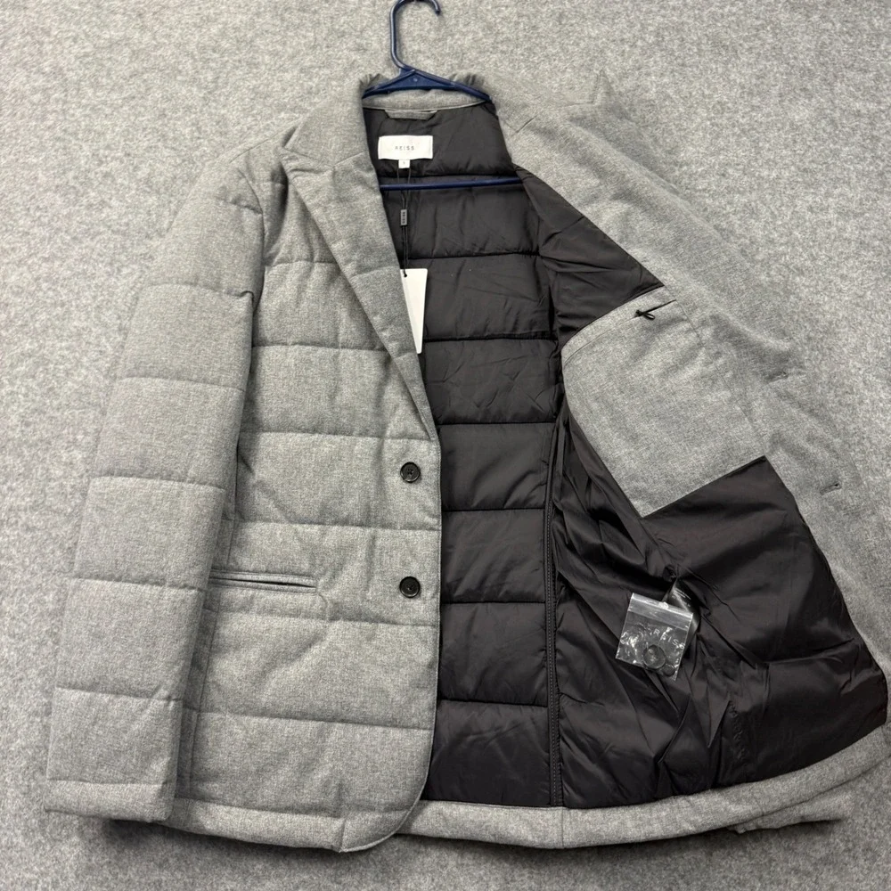 Reiss kadir quilted